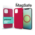 XPRO MagSafe Soft Touch Silicone Case iPhone 14 Pro – Red