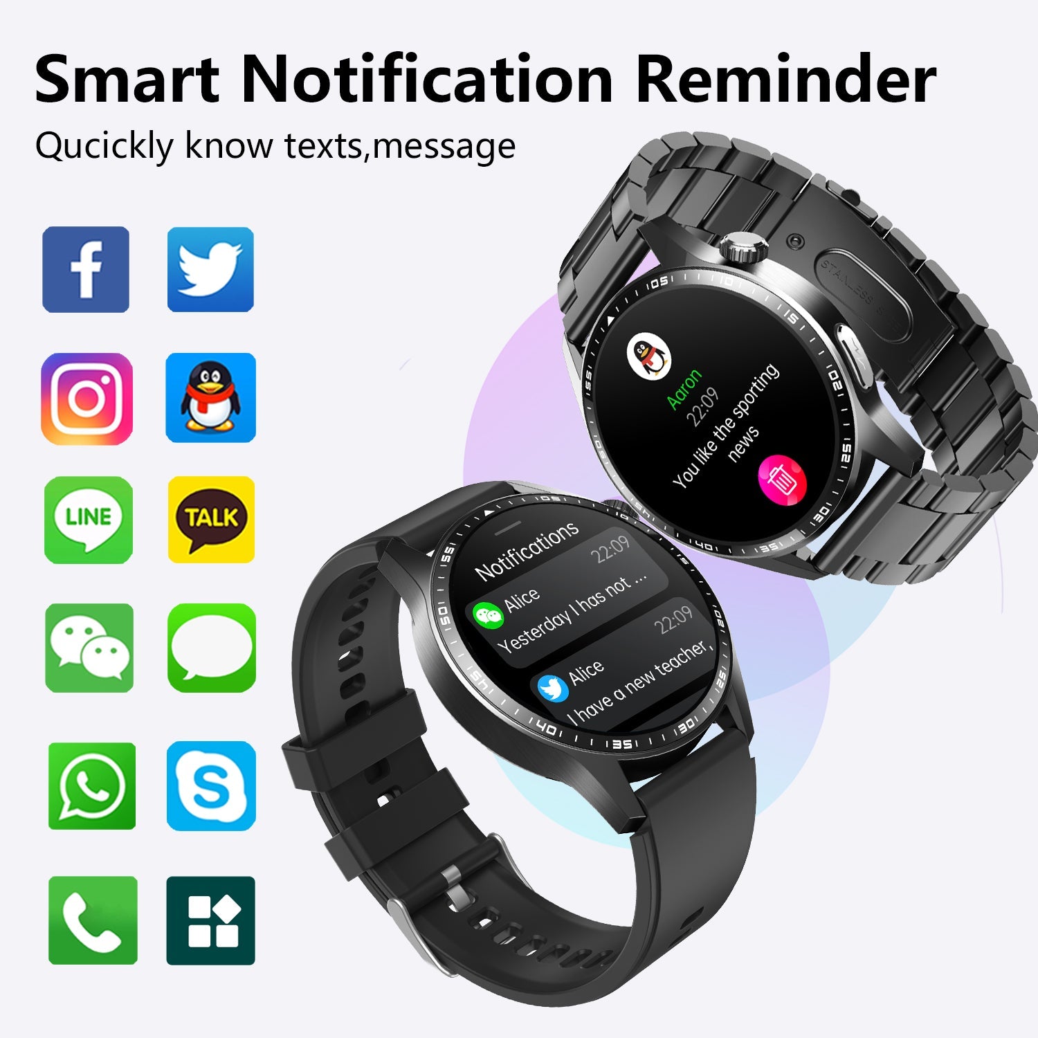 Health Smartwatch with ECG & PPG – Heart Rate, Blood Pressure & Oxygen Monitoring