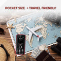 Returned Resale - TTfone TT150 Red Dual SIM Mobile with USB Cable