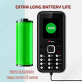 Returned Resale - TTfone TT150 Blue Dual SIM Mobile with Mains Charger, EE Pay As You Go