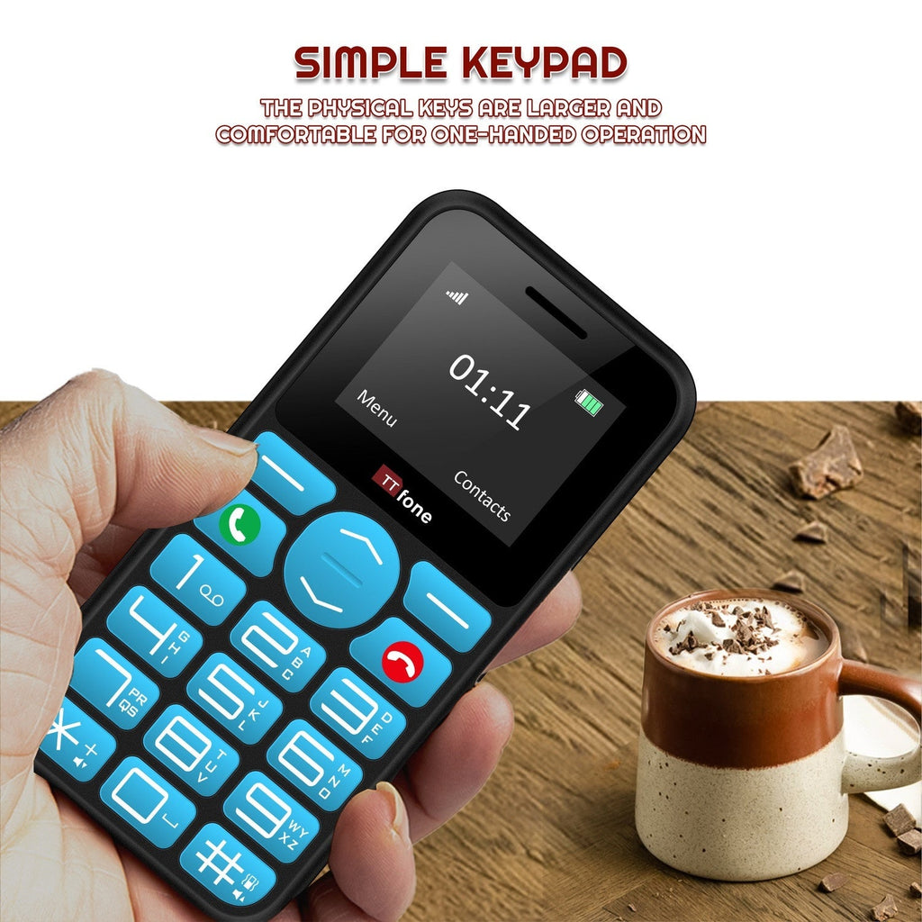 Returned Resale - TTfone TT190 with Mains Charger and Vodafone Pay As You Go