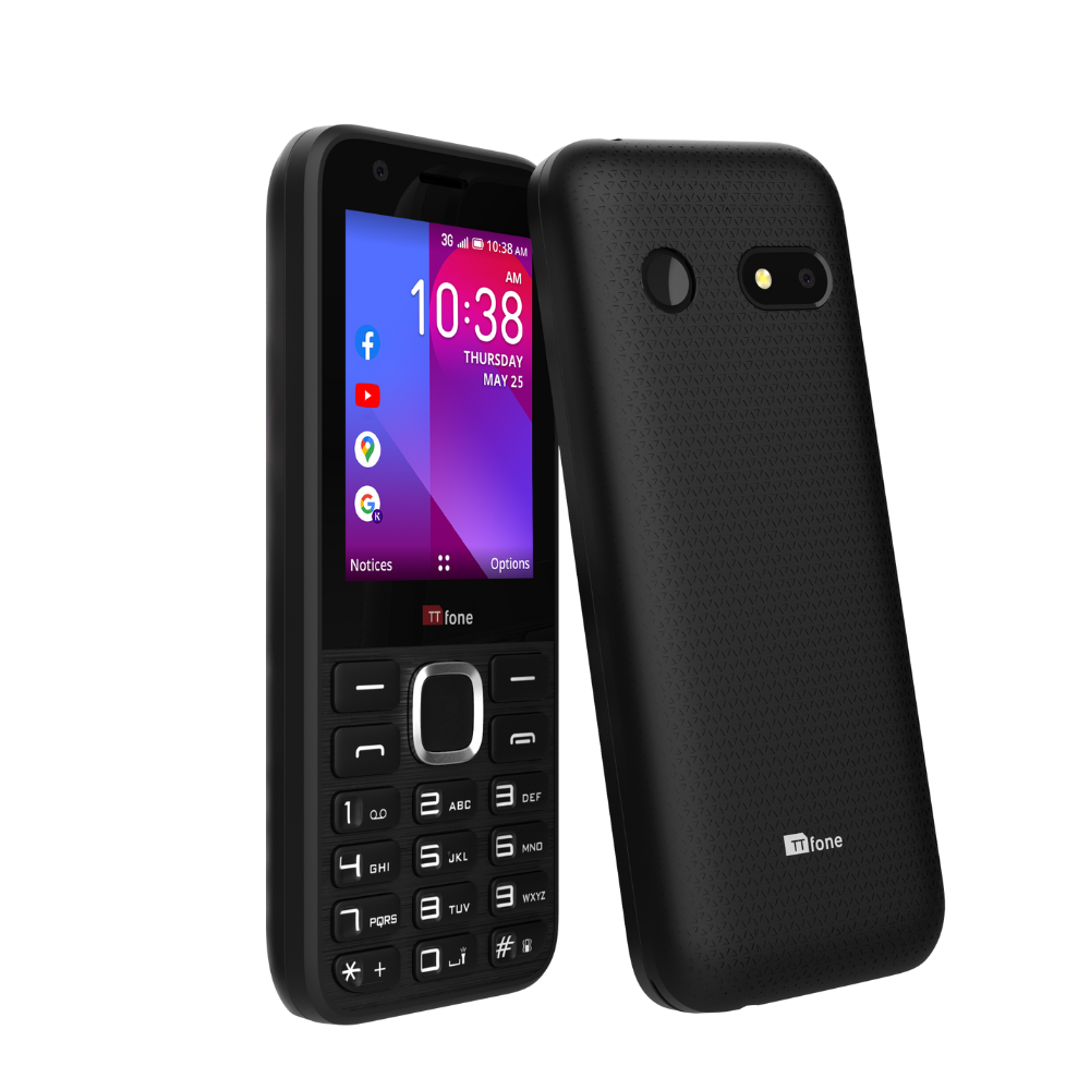 Returned Resale - TTfone TT240 with USB Cable, EE SIM Card