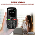 Returned Resale - TTfone TT880 with Mains Charger, Vodafone SIM Card