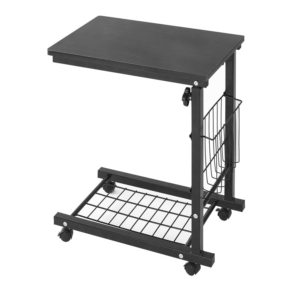 Rullbart laptopstativ med justerbar höjd