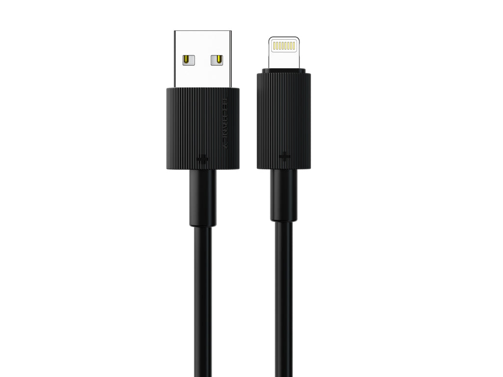 Techancy USB to Lightning Data Cable TB1768, Black, 1m, 3A