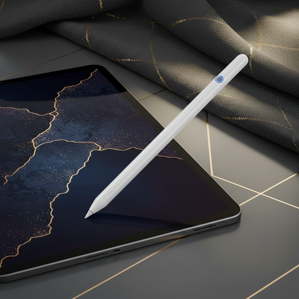 Stylus Penna för iPad – LED-indikator, Handflateigenkänning & Magnetisk