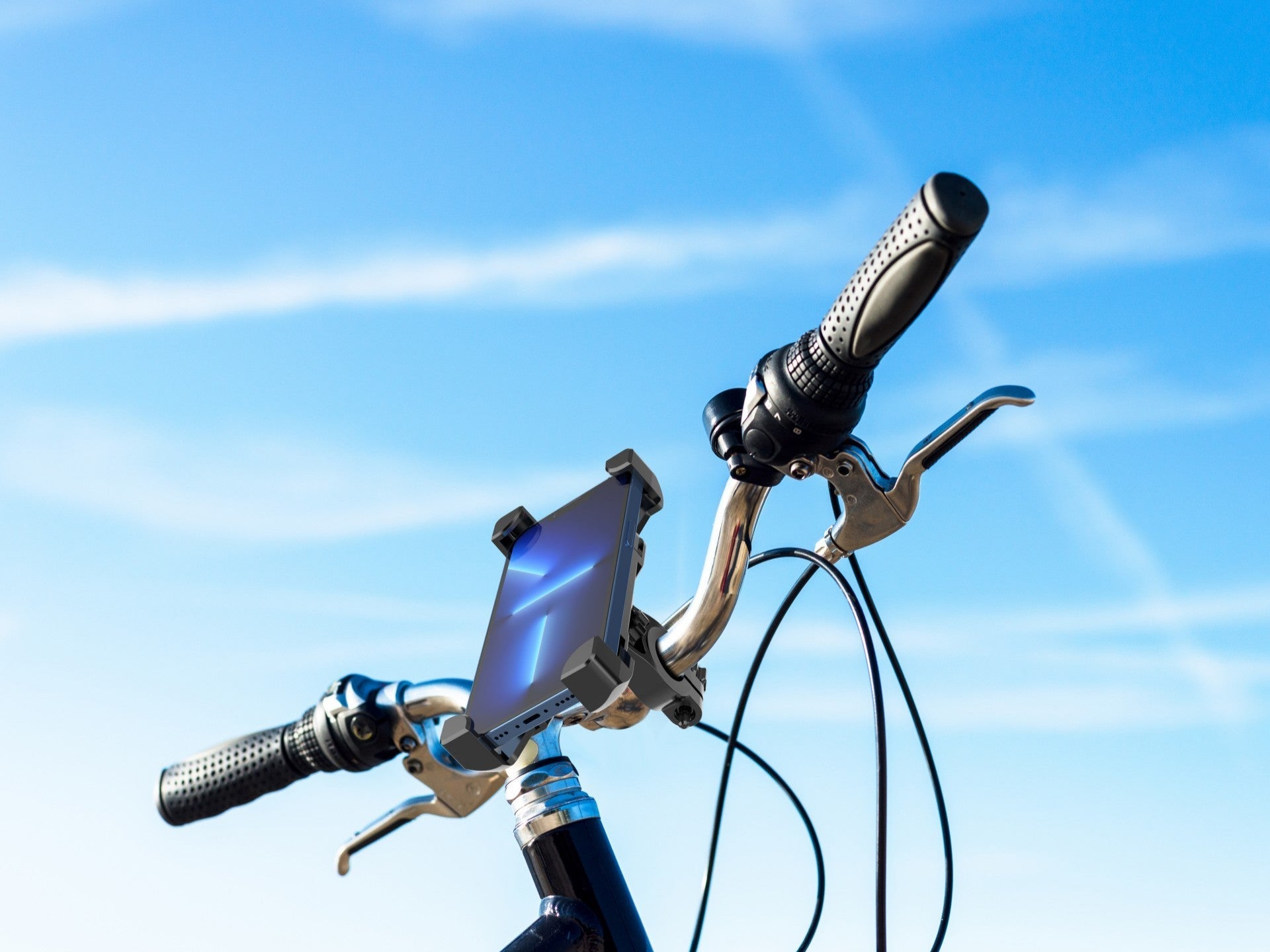 Techancy Bicycle Phone Holder Ti2256, 4.5-7 inch, Secure & Reliable