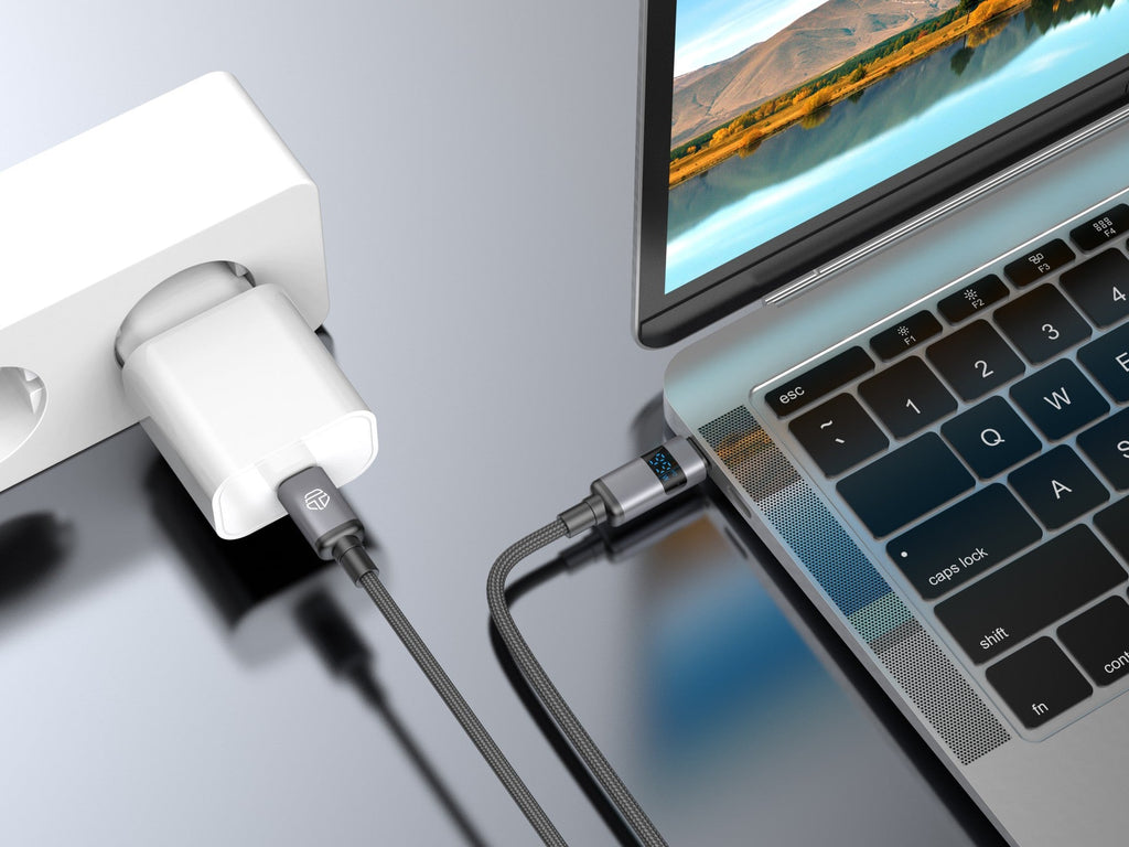 Techancy USB-C to USB-C Cable TB1801, 100W, 1.5m Black