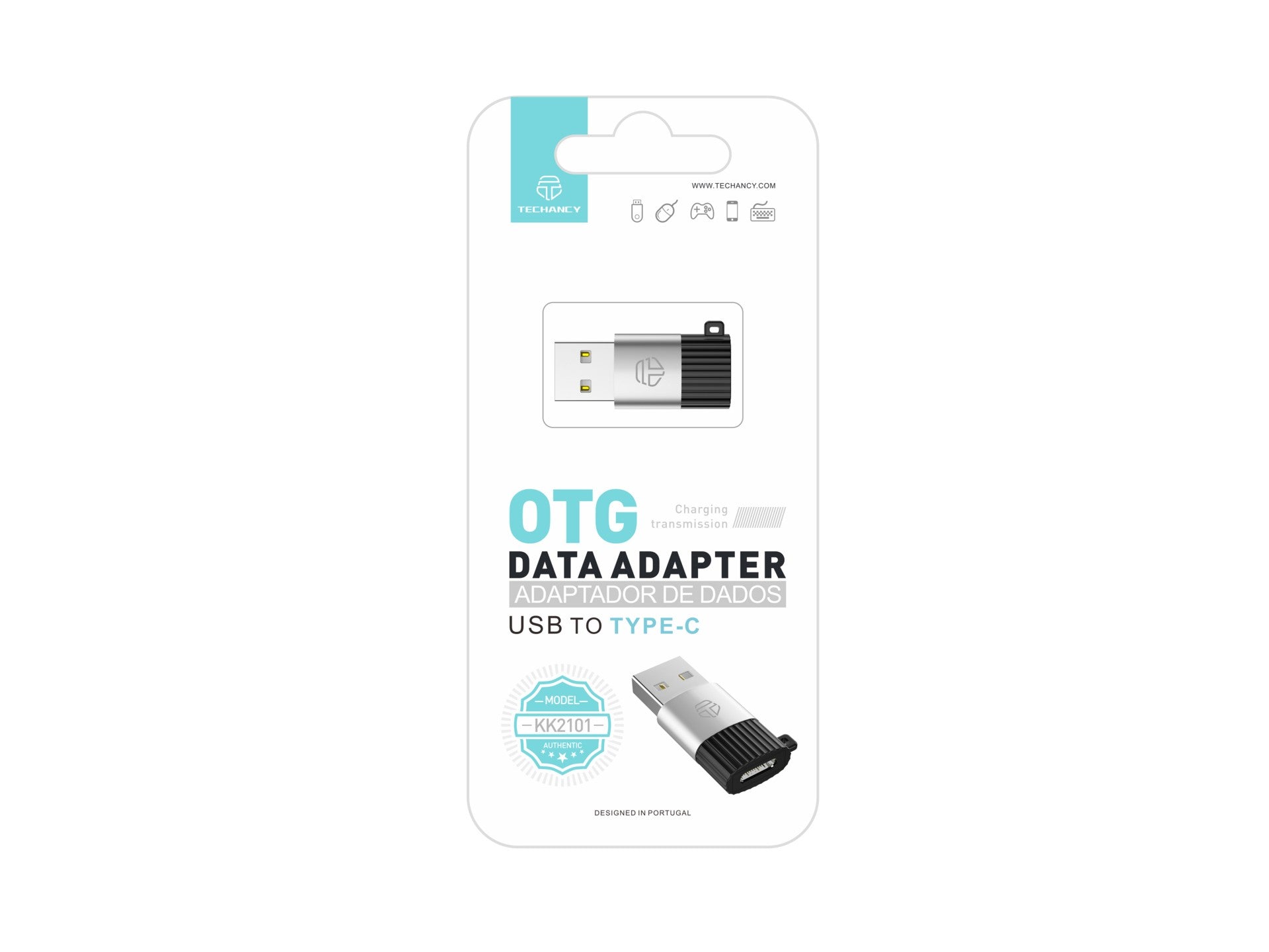 Techancy OTG Adapter KK2101 – USB-A to USB-C
