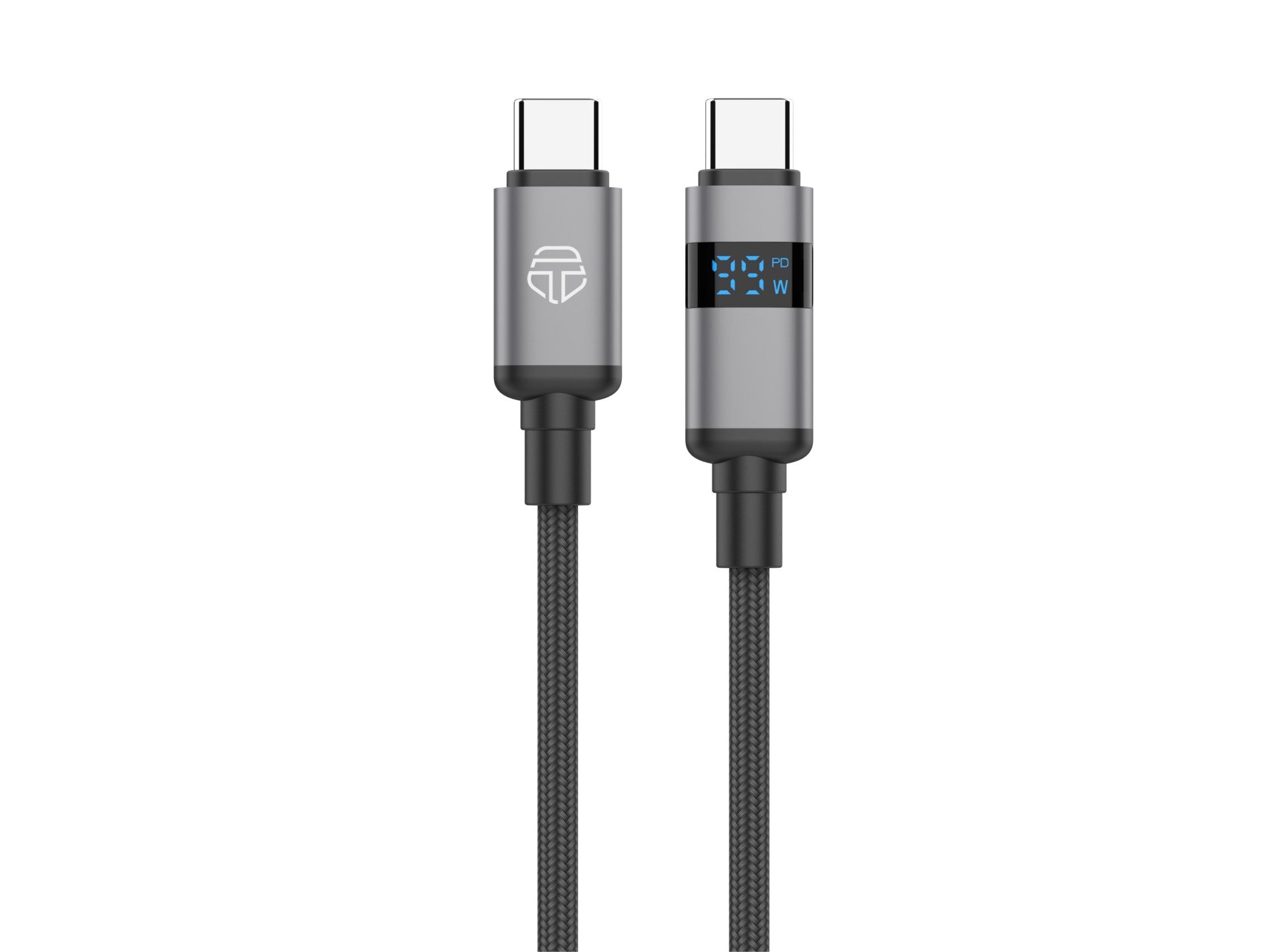 Techancy USB-C to USB-C Cable TB1801, 100W, 1.5m Black