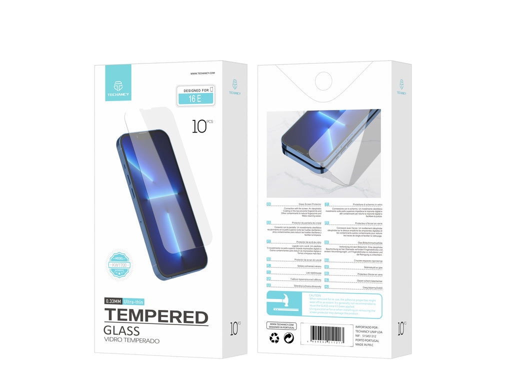 Techancy Tempered Glass Screen Protector iPhone 16 – KW1700