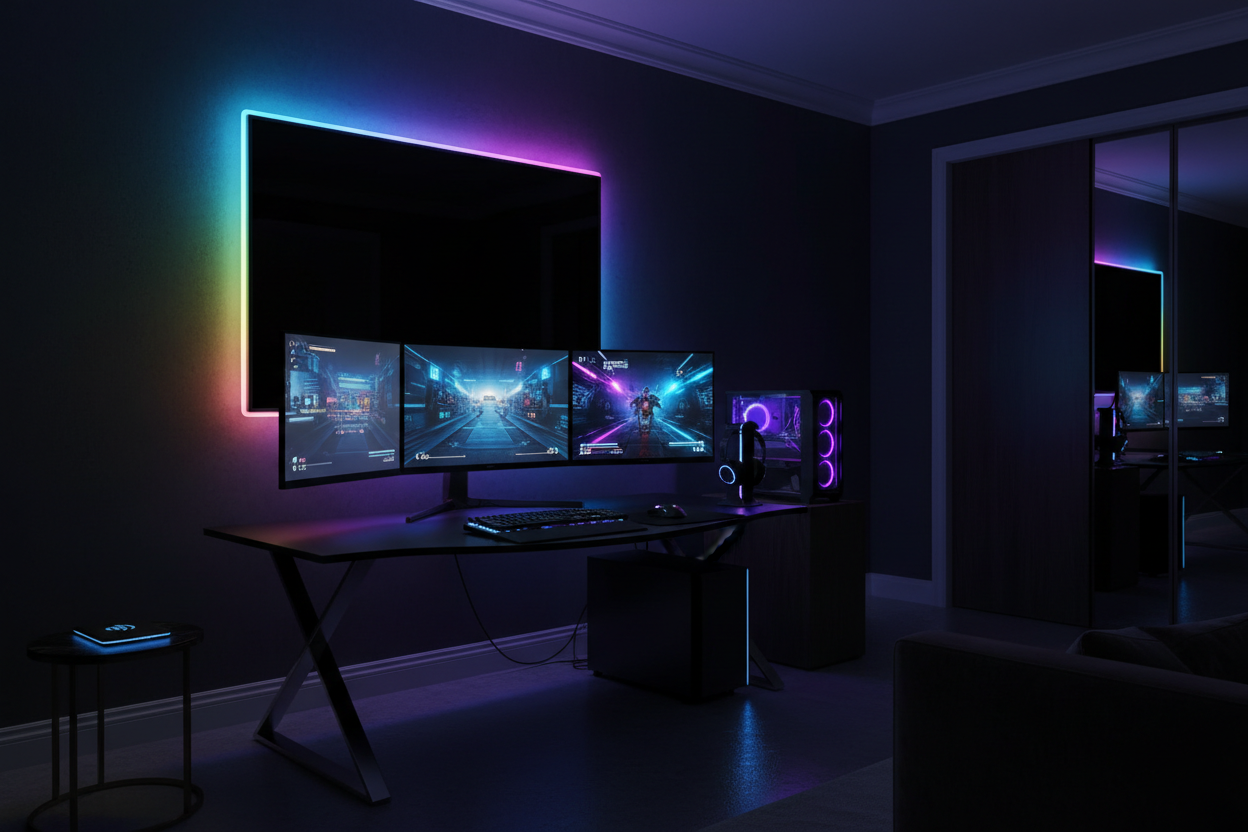 Bluetooth RGB LED Strip Light – Smart App Control & Remote