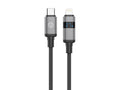 Techancy USB-C to Lightning Cable TB1801, 27W, 1.5m Black