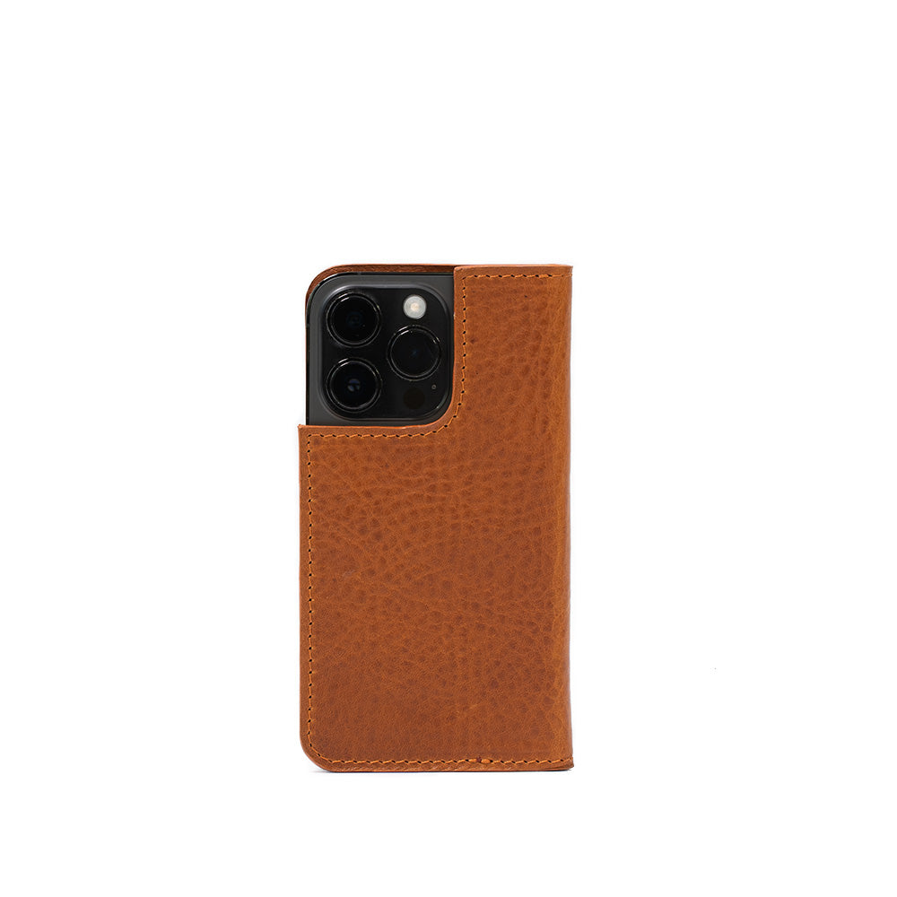 Leather Folio Case Wallet for iPhone 16 Series with MagSafe - The Minimalist 3.0