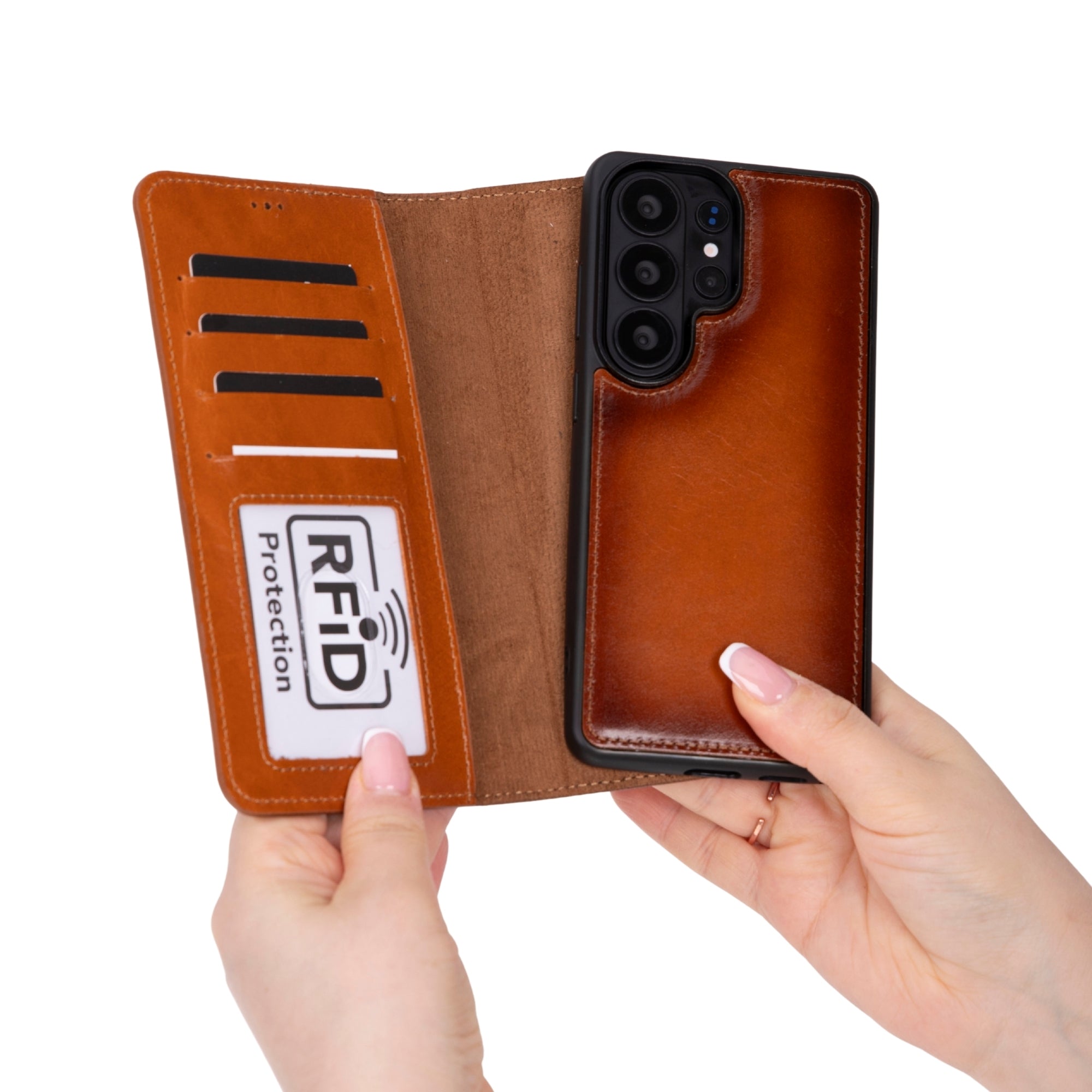 Buffalo Samsung Galaxy S26 Leather Wallet Case